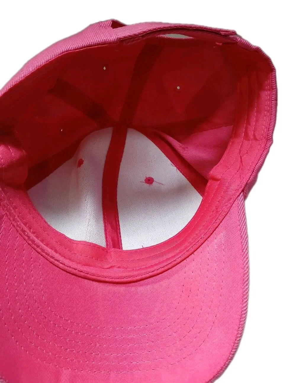 Pink Rhinestone Hat Women Bling Baseball Cap Adjustable - Picture 3 of 4